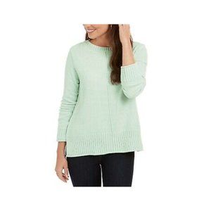 Chenille Mint Freeze Sweater